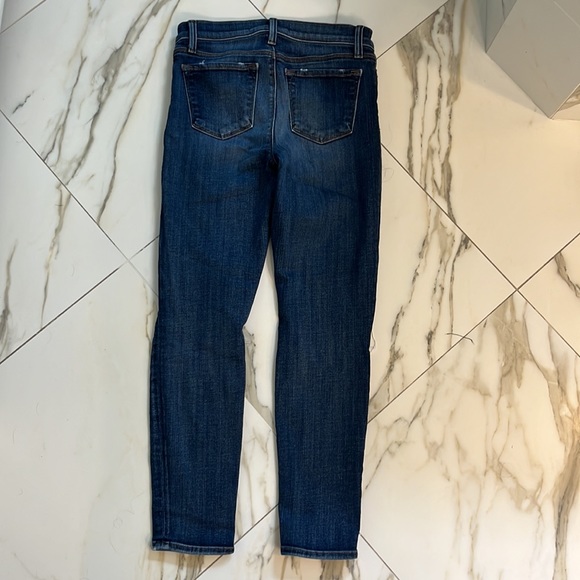 J BRAND MISFIT DISTRESSED CAPRI JEANS - Picture 8 of 9